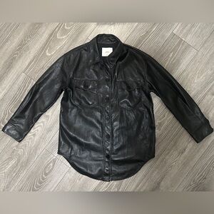 Wilfred - The Ganna Shirt Jacket || Black